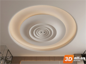 Ceiling Decoration Skp Files